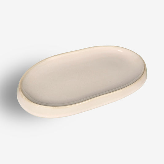 Joseon Baekja Oval Plate