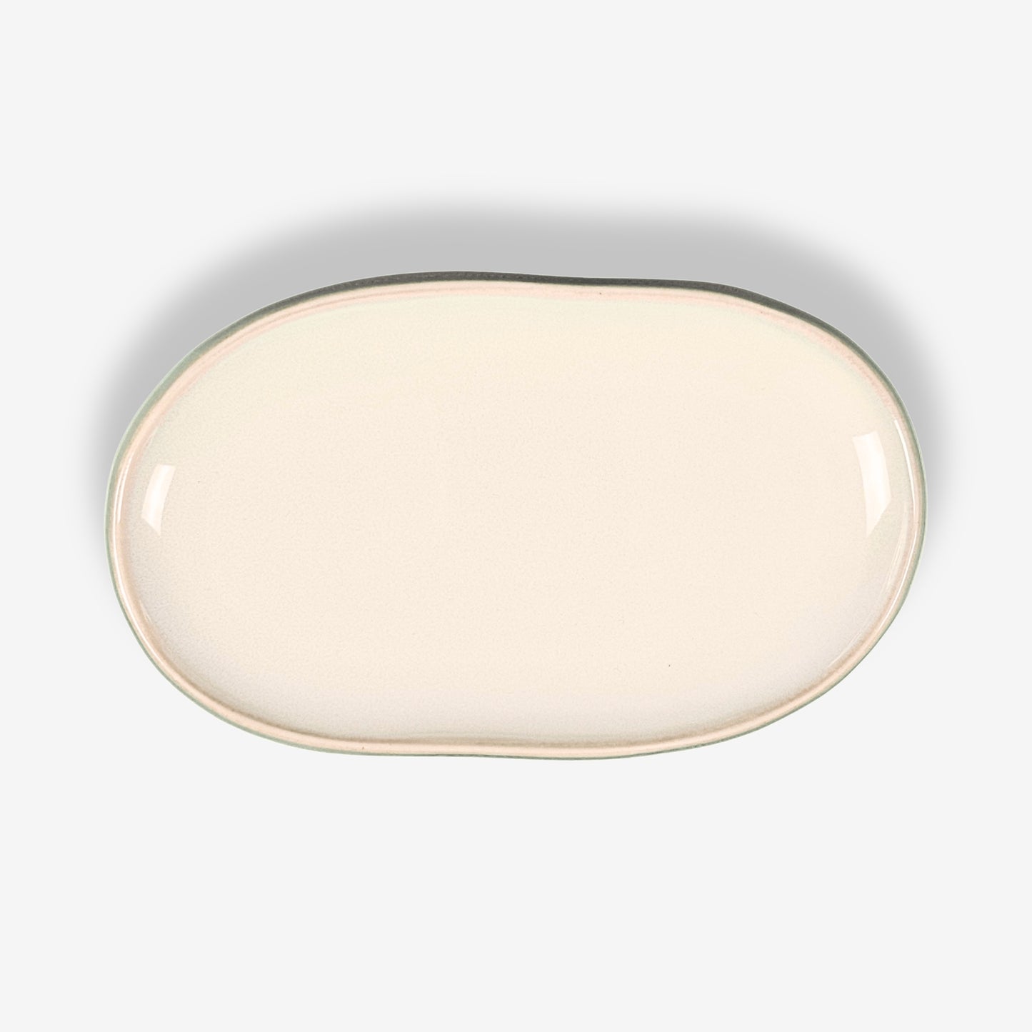 Joseon Baekja Oval Plate