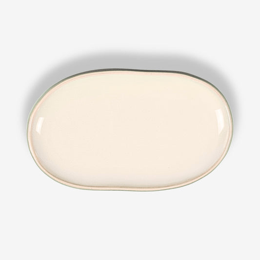 Joseon Baekja Oval Plate
